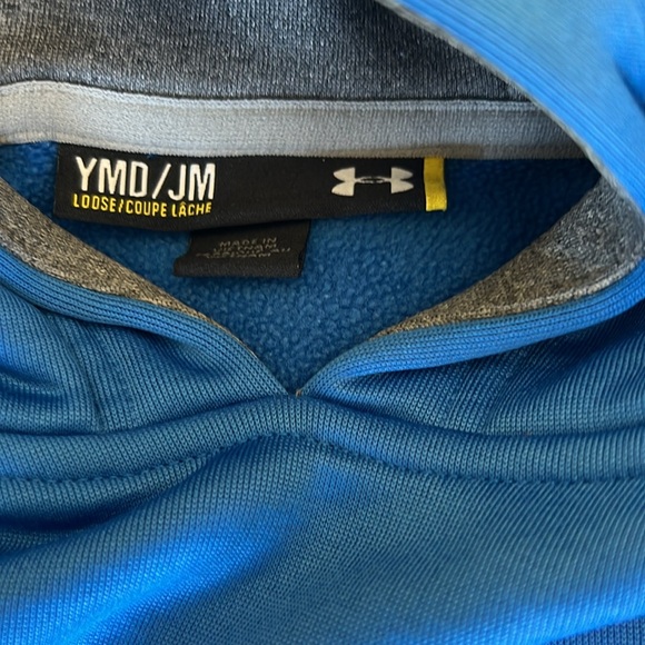 Hurley Loose Blue Hoodie Sweatshirt - Youth Medium - Picture 4 of 5